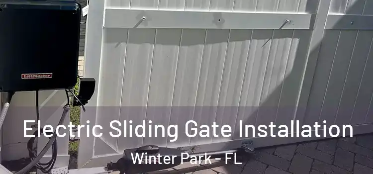 Electric Sliding Gate Installation Winter Park - FL
