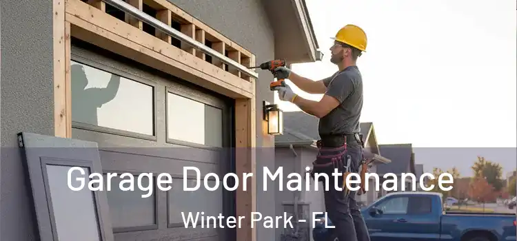 Garage Door Maintenance Winter Park - FL