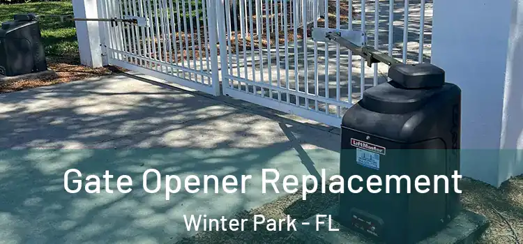 Gate Opener Replacement Winter Park - FL