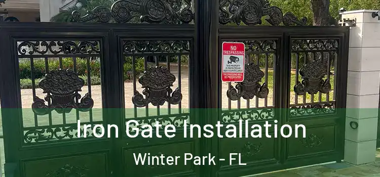 Iron Gate Installation Winter Park - FL